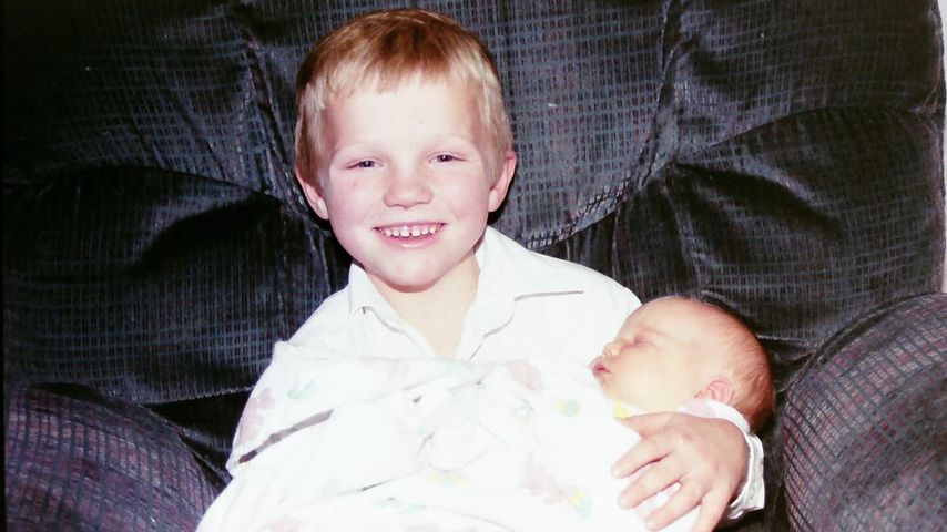 Garrison und Savanah Brown als Kinder