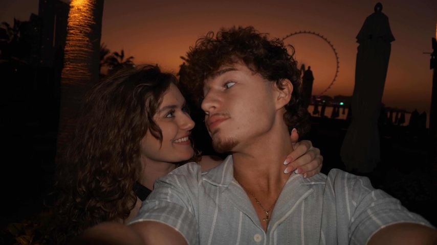 Garry Secret mit seiner Freundin Jessica