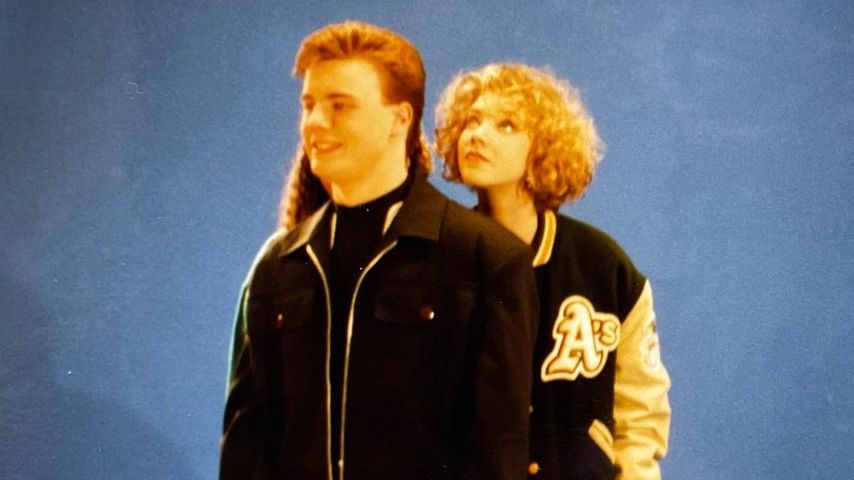 Gary Barlow und seine Frau Dawn, 1988