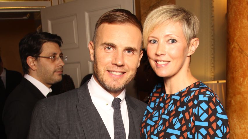 Gary Barlow und Dawn Andrews im Jahr 2012