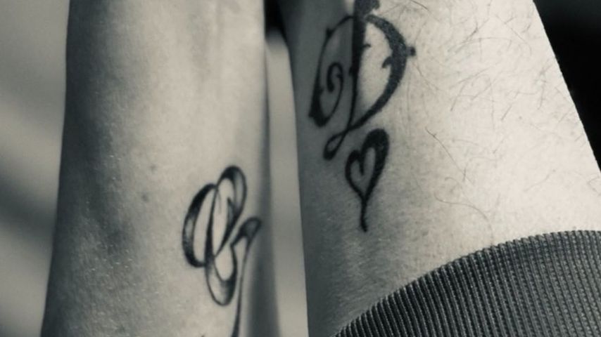 Tattoos von Gary Barlow und seiner Frau Dawn