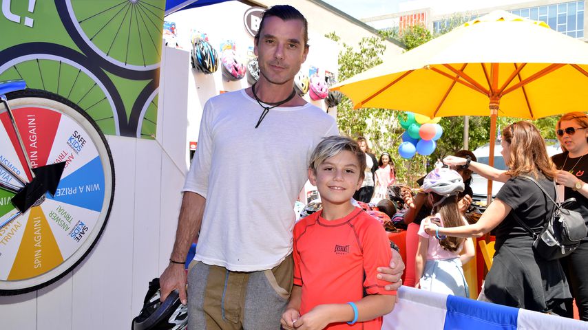 Gavin Rossdale mit seinem Sohn Kingston 2015