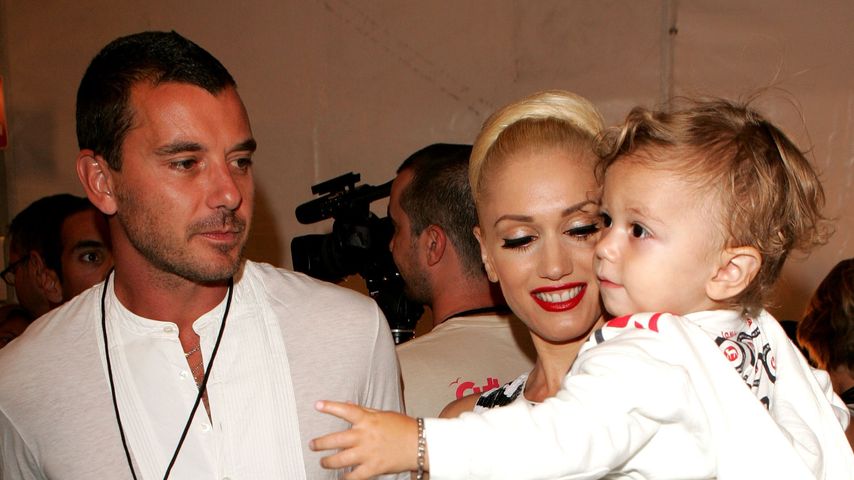 Gavin Rossdale und Gwen Stefani mit Sohn Kingston, 2007