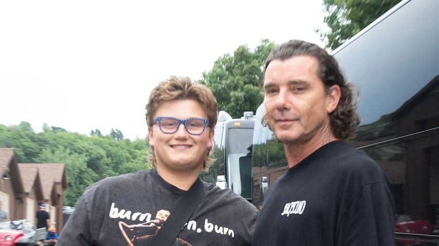Zuma Rossdale und Gavin Rossdale, 2024