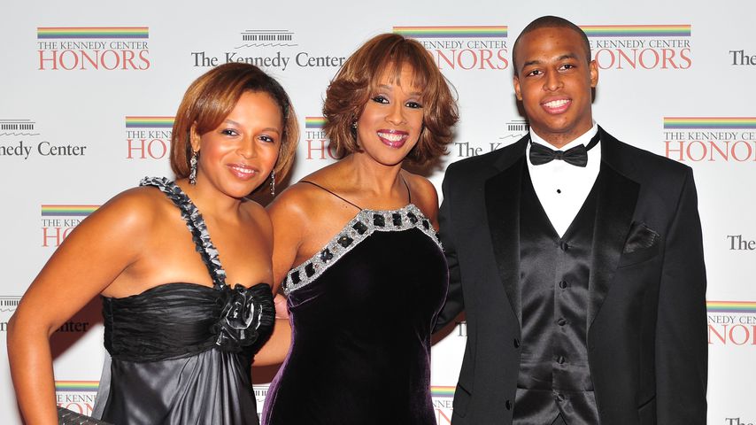 Gayle King mit ihren Kindern Kirby und William