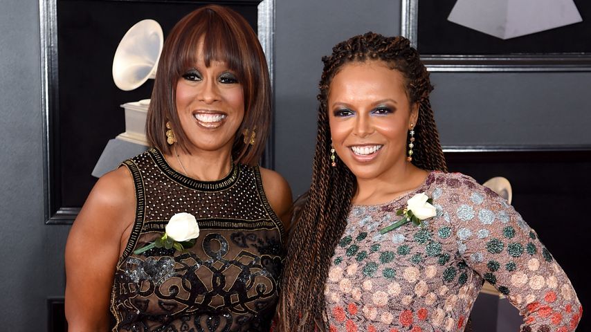 Gayle King und ihre Tochter Kirby bei den Grammy Awards, 2018