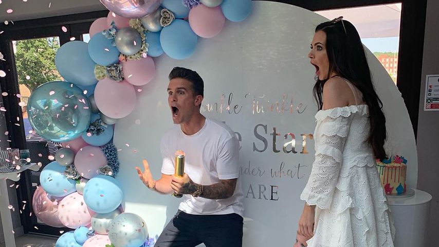 Gaz Beadle, Emma McVey und ihr Sohn Chester