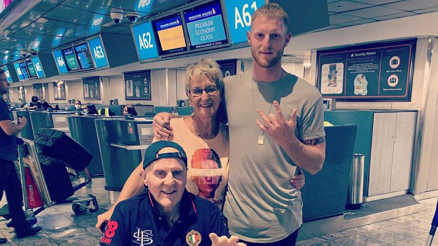 Ged, Deb und Ben Stokes