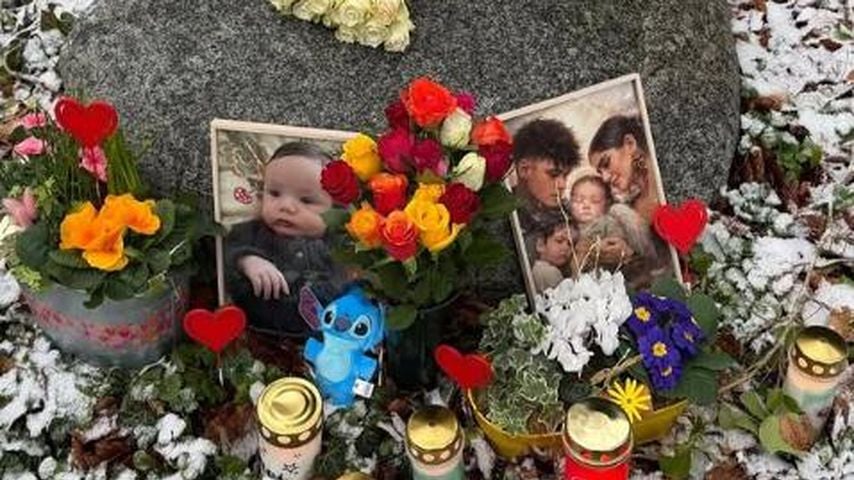 Gedenkstätte für Lisa und Furkan Akkayas Baby Xavi