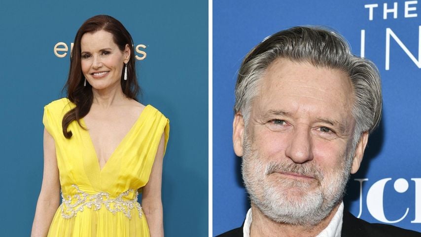 Collage: Geena Davis und Bill Pullman gehören zum Cast von "The Boroughs"