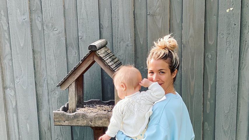 Gemma Atkinson mit ihrer Tochter Mia