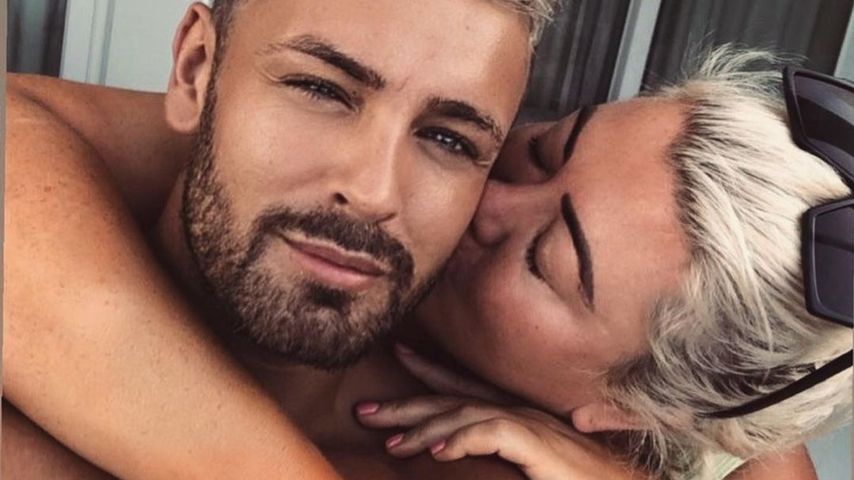 Gemma Collins und Rhys Alan Smith auf Teneriffa im Januar 2021
