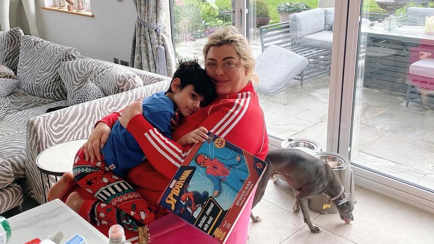 Gemma Collins mit ihrem Stiefsohn