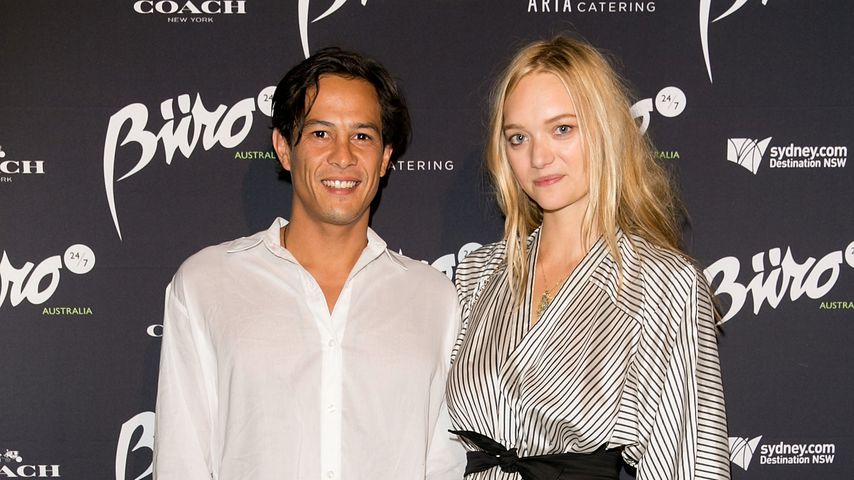 Gemma Ward und ihr Partner David Letts, 2015