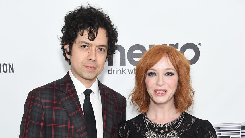 Geoffrey Arend und Christina Hendricks im Februar 2019