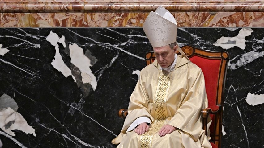 Georg Gänswein beim Gottesdienst für Papst Benedikt XVI., Dezember 2023