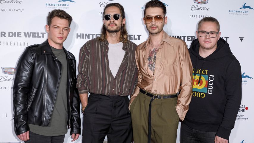 Georg Listing, Bill Kaulitz, Tom Kaulitz, Gustav Schäfer 2017
