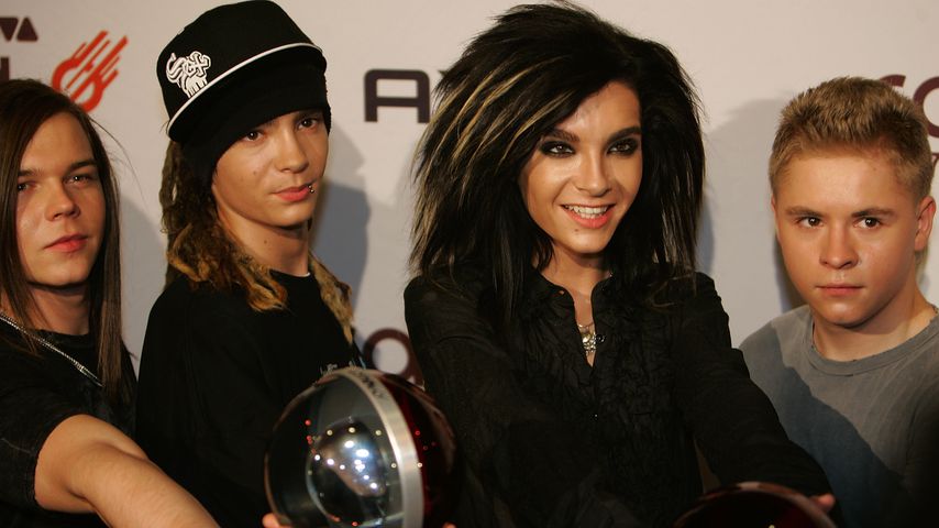 Georg Listing, Tom und Bill Kaulitz, Gustav Schäfer 2007