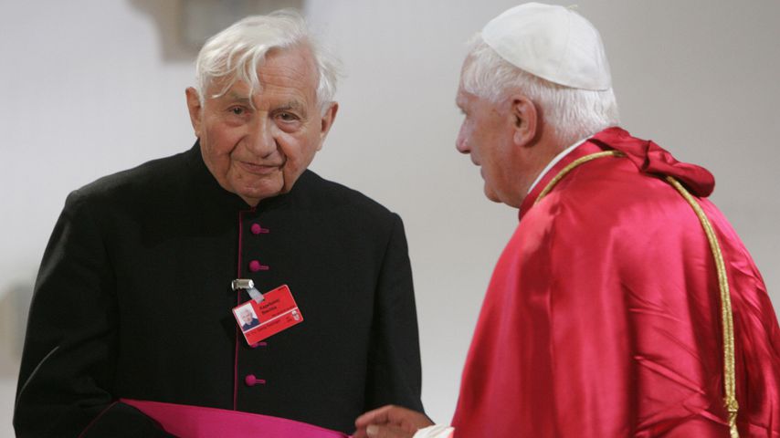 Georg Ratzinger und Papst Benedikt XVI.