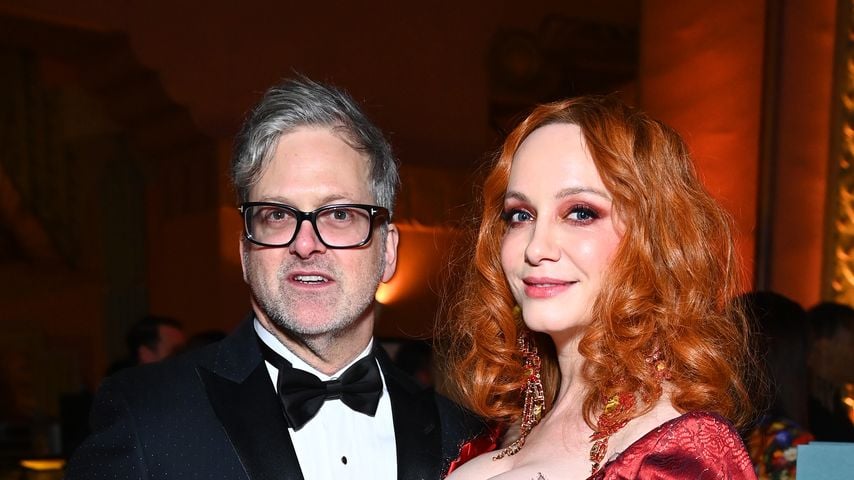 George Bianchini und Christina Hendricks