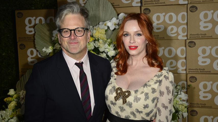 George Bianchini und Christina Hendricks, März 2022
