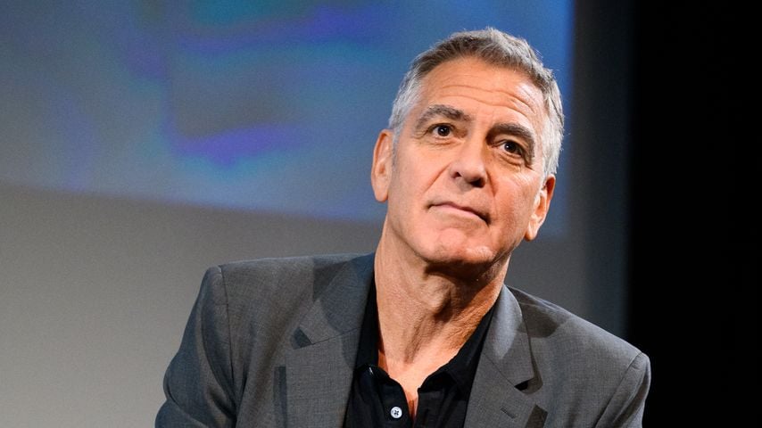 George Clooney bei einem Gespräch im BFI Southbank in London