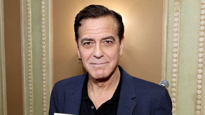 George Clooney in New York City, April 2025