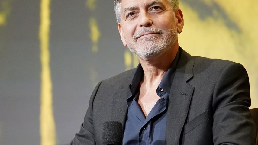 George Clooney bei einer Pressekonferenz in L.A. im Mai 2019
