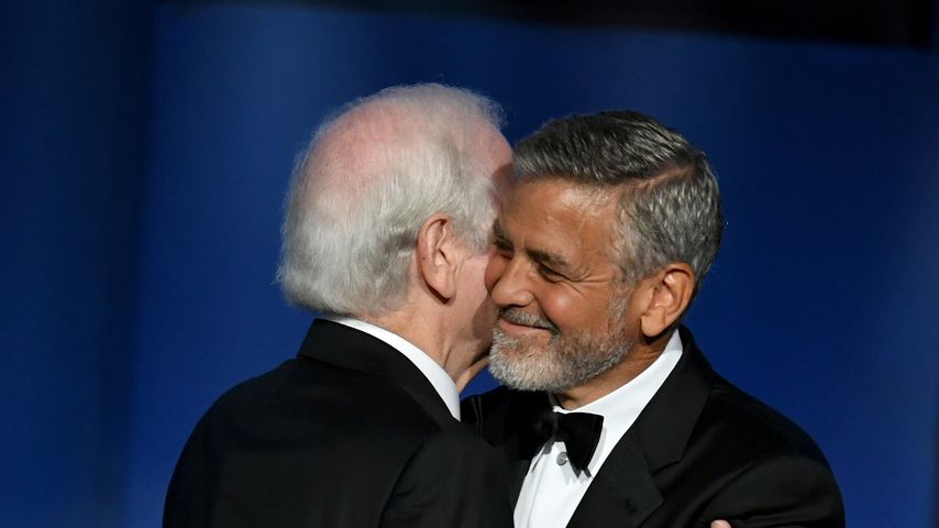 George Clooney mit seinem Vater Nick