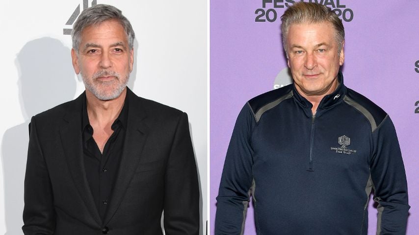 Todesdrama: George Clooney hält Alec Baldwin für unschuldig