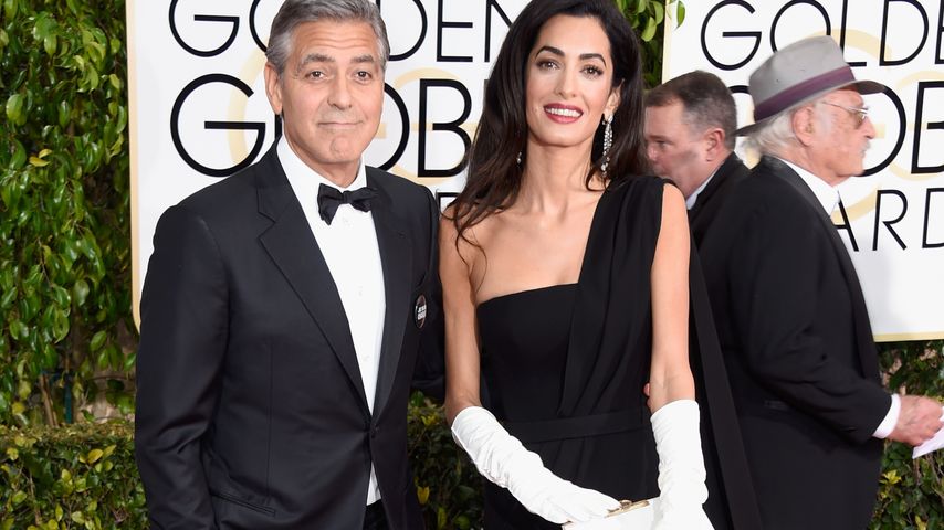 Amal Clooney hat keinen Bock auf Georges Freunde