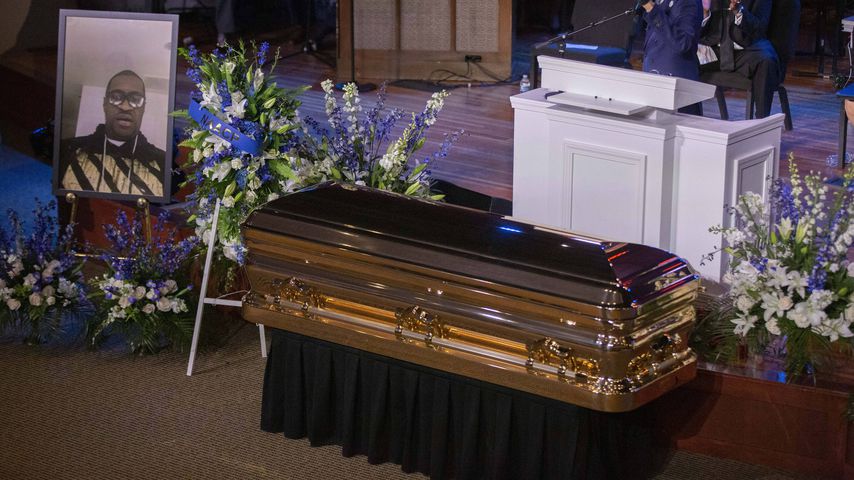 Erste Bilder: Trauerfeier für George Floyd wurde abgehalten