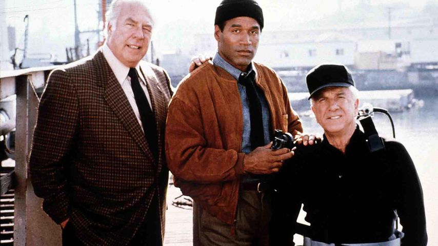 George Kennedy, O.J. Simpson und Leslie Nielsen in "Die nackte Kanone 2 1/2", 1991