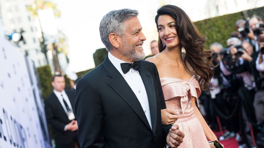 George und Amal Clooney, 2018