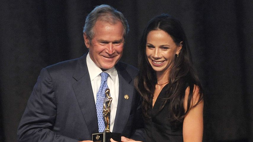 George W. Bushs Tochter heiratet ihren Mann zum zweiten Mal
