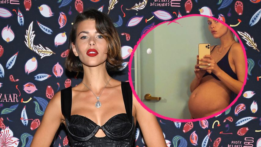 Wow! Victoria's-Secret-Model Georgia Fowler zeigt Babybauch