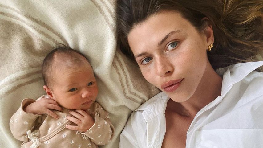 Georgia Fowler mit ihrer Tochter