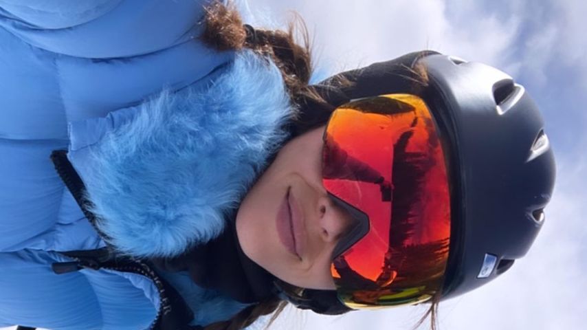 Georgia Fowler und ihr Freund Nathan Dalah, Februar 2022