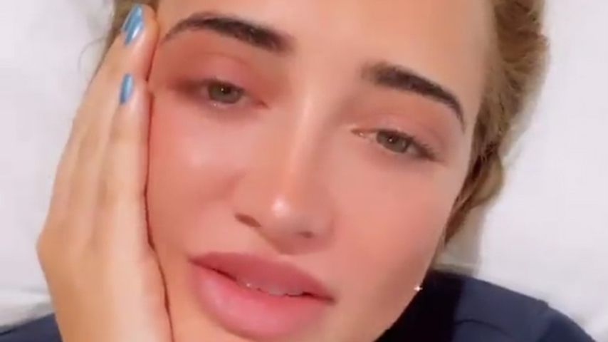 Georgia Harrison im Krankenhaus, Dezember 2020