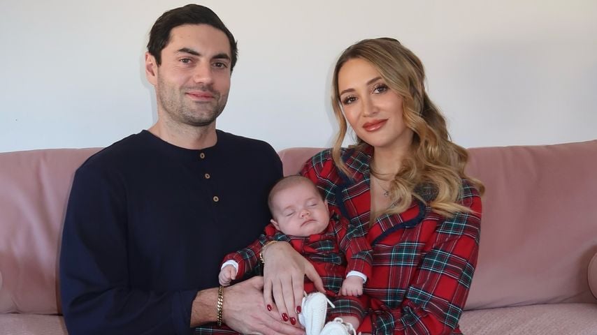 Jack Stacey, Georgia Harrison und ihre Tochter Sahara, Dezember 2025