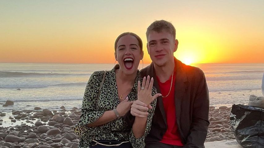 Georgia May Foote und Kris Evans im Dezember 2021