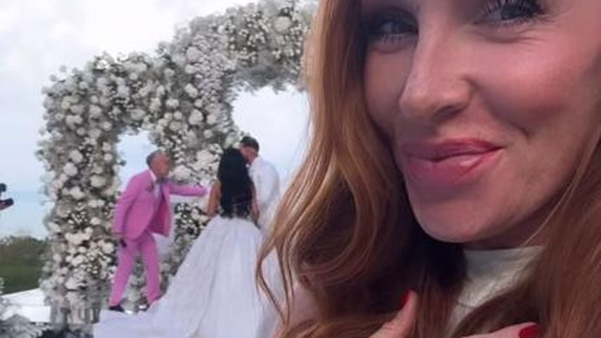 Georgina Fleur auf Leyla und Mike Heiters Hochzeit, 30. August 2025