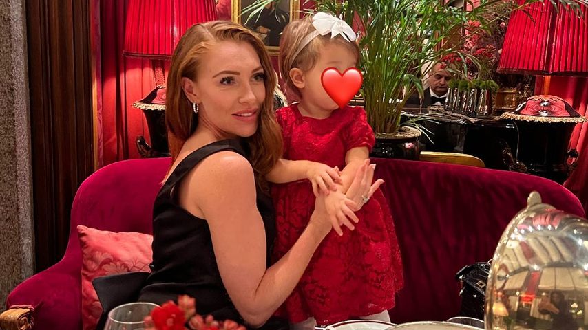 Tochter ist im Kindergarten: Georgina Fleur dreht "am Rad"