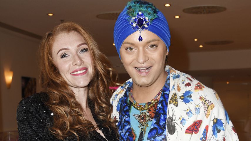 Georgina Fleur und Julian FM Stoeckel beim Dschungel-Screening 2020