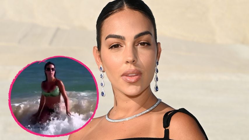 Sexy Wassernixe: Georgina Rodriguez stürzt sich in Wellen