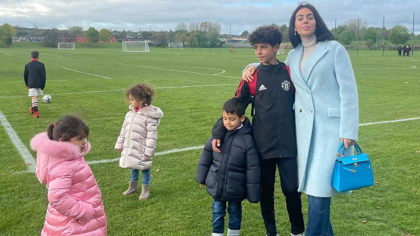 "Großer Junge": Georgina Rodriguez feuert Ronaldo Jr. an