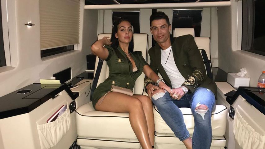 Georgina Rodríguez und Cristiano Ronaldo, Dezember 2019