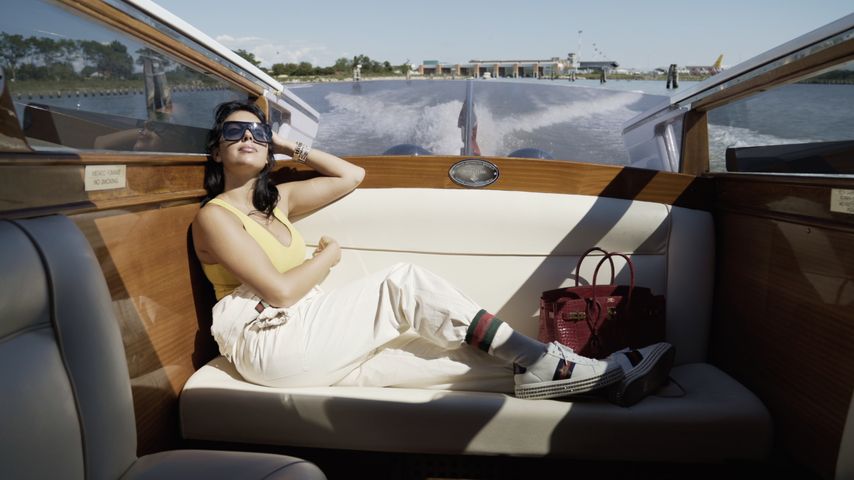 Georgina Rodriguez bei den Dreharbeiten zu ihrer Netflix-Doku "Soy Georgina"