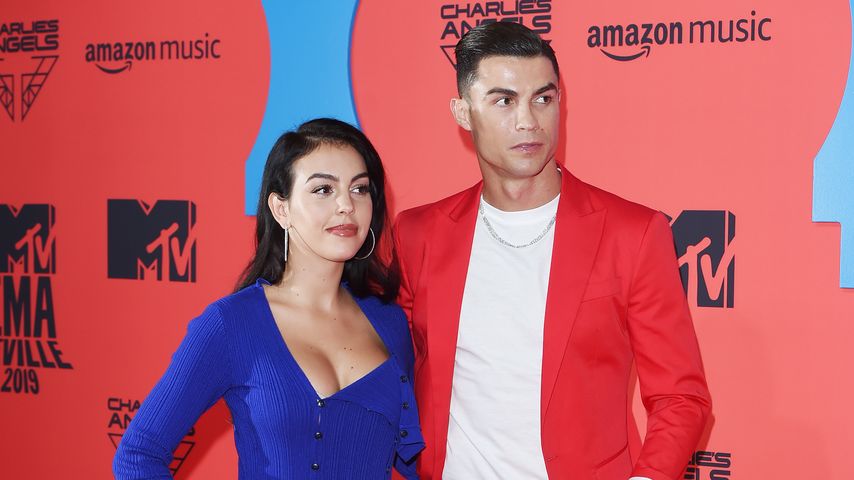 Georgina Rodriguez und Cristiano Ronaldo bei den EMAs 2019