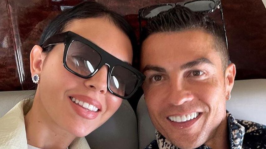 Georgina Rodríguez und Cristiano Ronaldo im Mai 2021